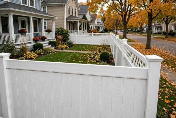 What hidden design choices make vinyl fencing a better fit for some Ann Arbor homes?