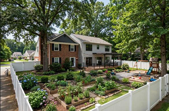 Should your vinyl fence change as your Atlanta property evolves over the years?