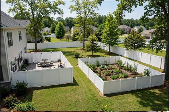 Is your Atlanta property better suited for one continuous privacy fence or multiple enclosed areas?
