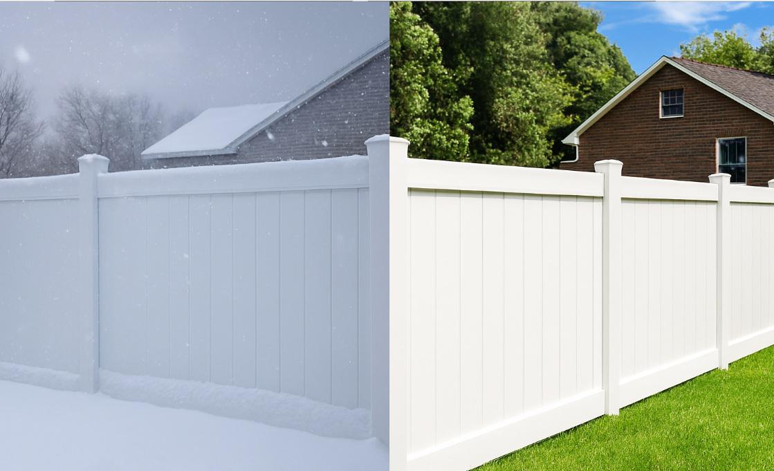 What Des Moines Temperature Swings Reveal About Vinyl Fence Durability
