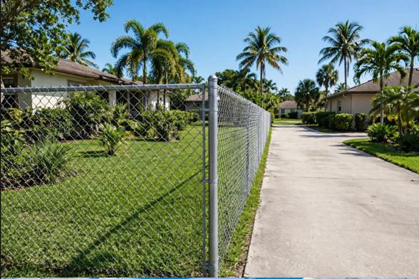 Chain link fencing gives Clearwater homeowners a practical way to divide spaces without losing visibility