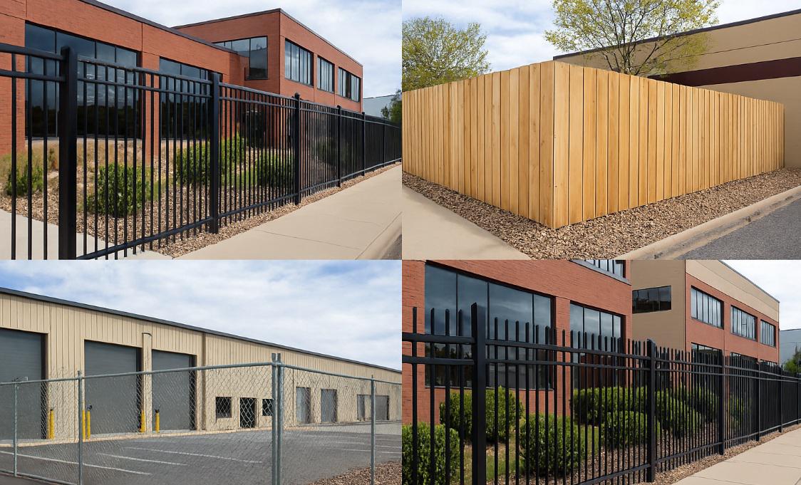 How Fort Collins Business District Layouts Influence Commercial Fence Design