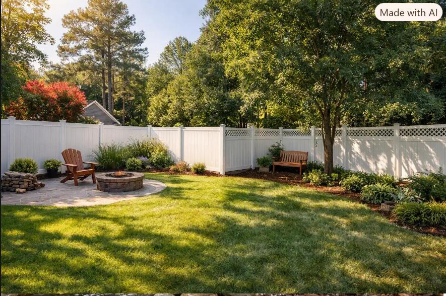Turn Atlanta’s shifting sun and shade into a smarter vinyl fence placement plan for your yard