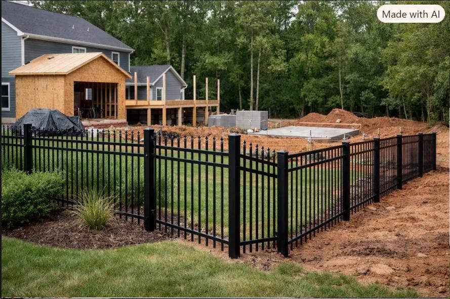 The fence line is not always the final line: rethink Raleigh-Durham metal fencing around future property additions
