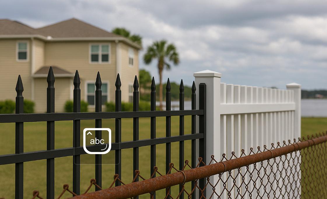 How Jacksonville’s Coastal Air Influences Metal Fence Longevity Inland
