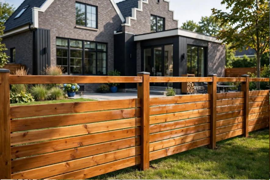 When a Media property has several fence lines, vinyl can create continuity without making every section identical