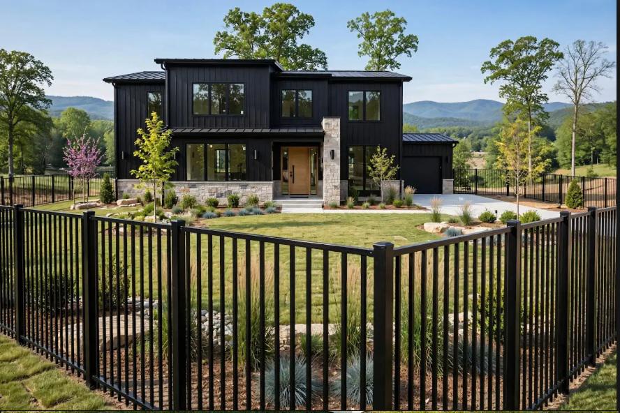 charlottesville-fence-metal-fencing-new-development