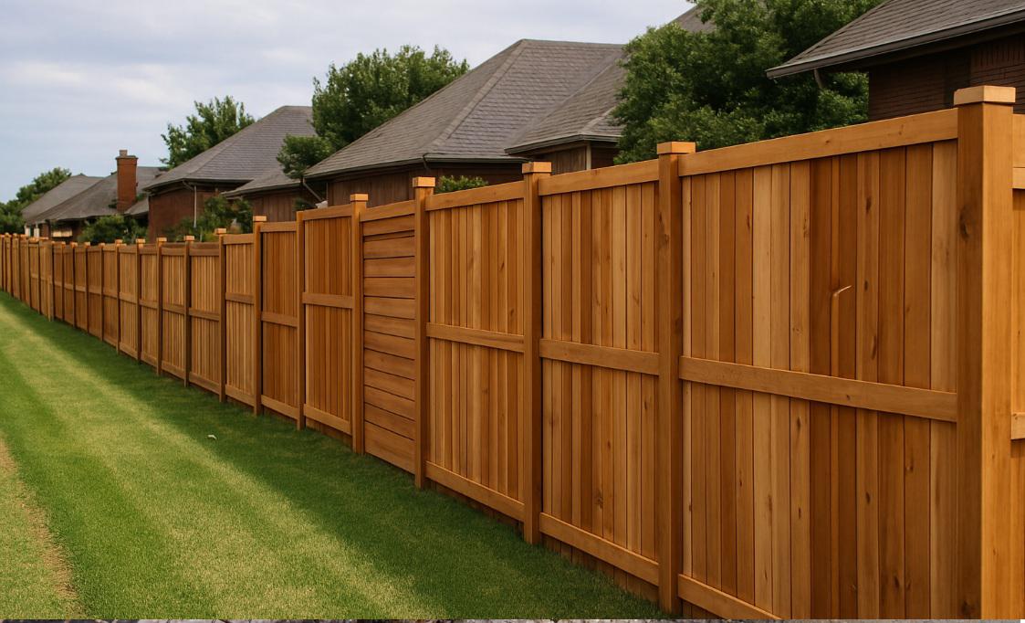 How Cedar Fences in Oklahoma City Became a Quiet Favorite for Long Property Lines