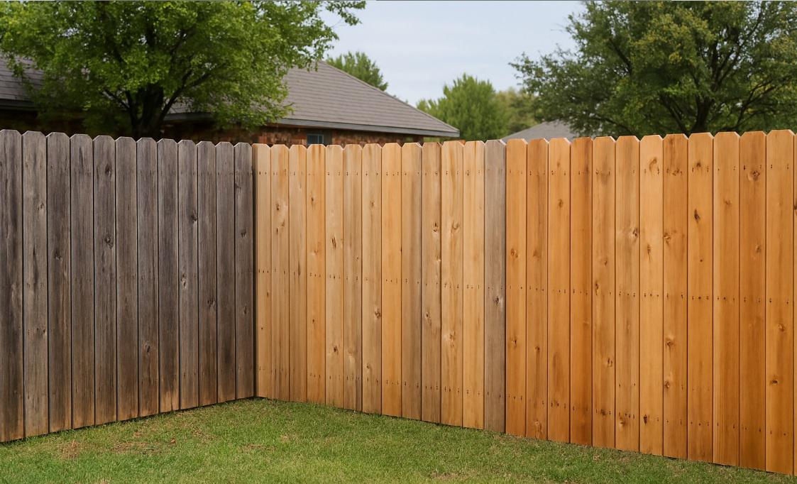 What the Aging Patterns of Cedar Fences Reveal About Oklahoma City Yards