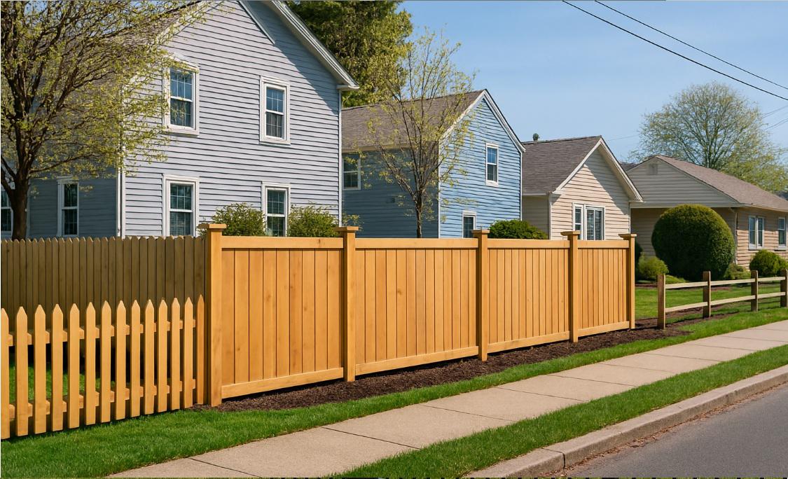 How Traditional Wood Fences Shape First Impressions on South Jersey Streets