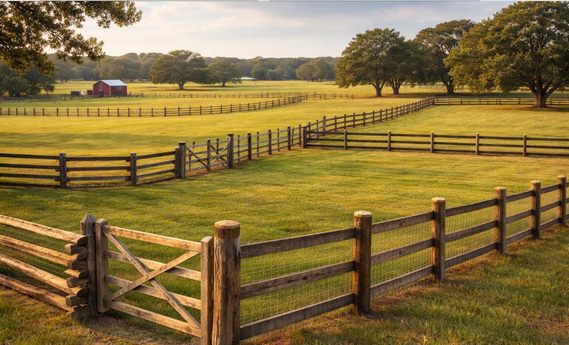 What Wide-Open Panhandle Lots Reveal About Traditional Fence Placement