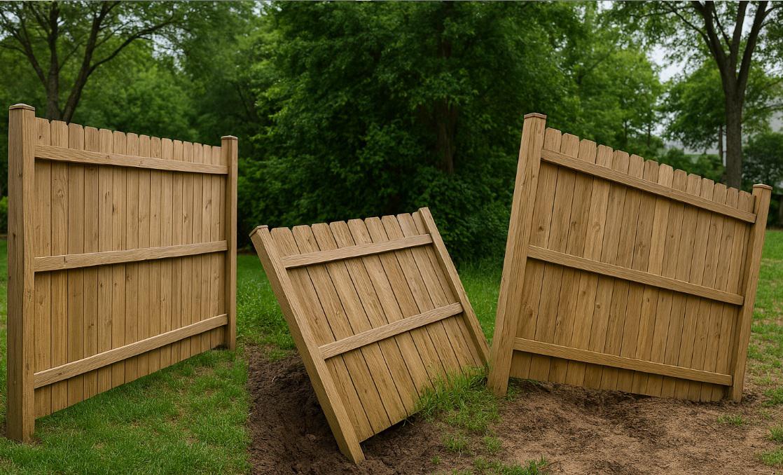 How Wilmington’s Ground Conditions Change the Way Wood Fences Settle Over Time