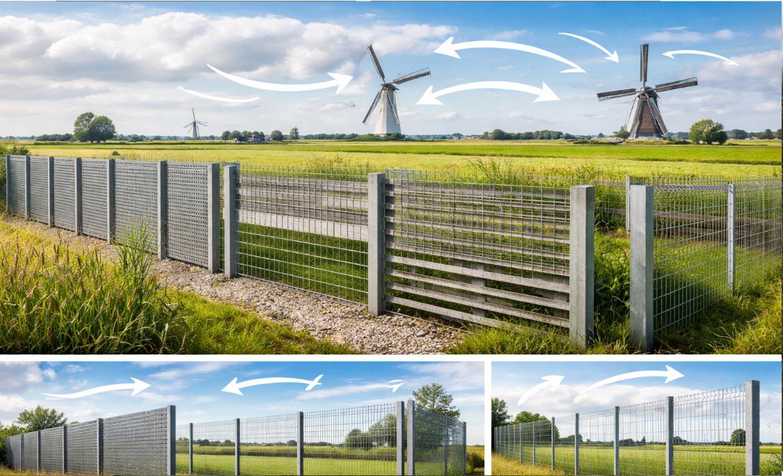 How Wind Patterns Around Holland Change the Way Metal Fences Are Planned