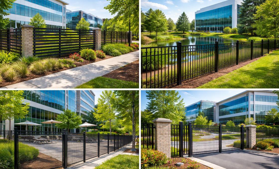 How Research Parks and Campuses Influence Metal Fence Design in the Triangle