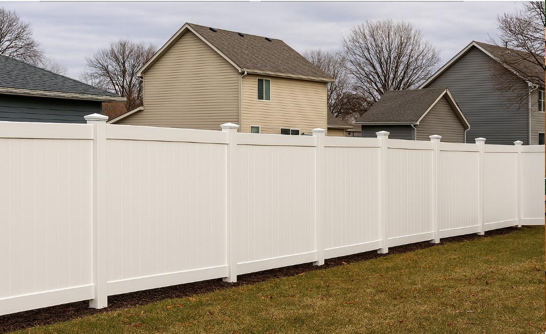 Why Vinyl Fencing Holds Its Shape Through Des Moines Seasons