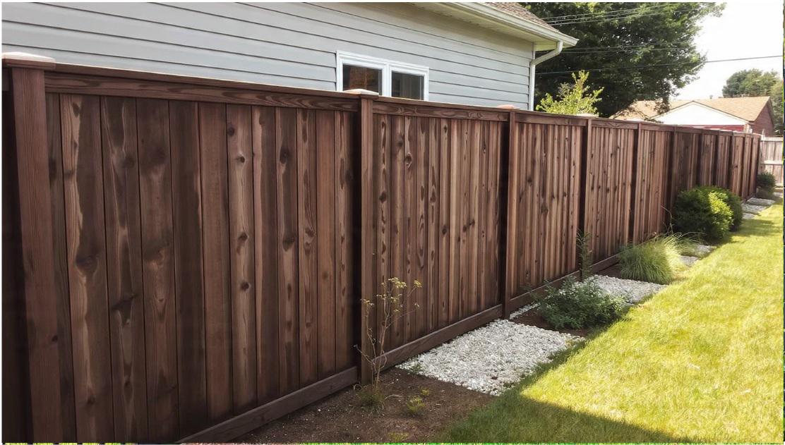 Wood Fencing in Wilmington Yards Creates Warmth, Privacy, and Outdoor Character