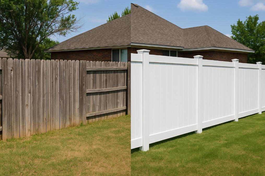 Why Texas Panhandle Homeowners Are Replacing Aging Fences With Modern Vinyl Panels