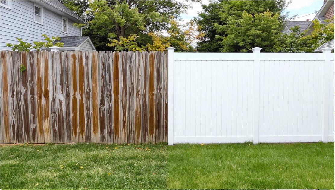 Would You Regret Choosing Wood Fencing in Bridgewater After Seeing How Vinyl Fencing Ages Next Door?