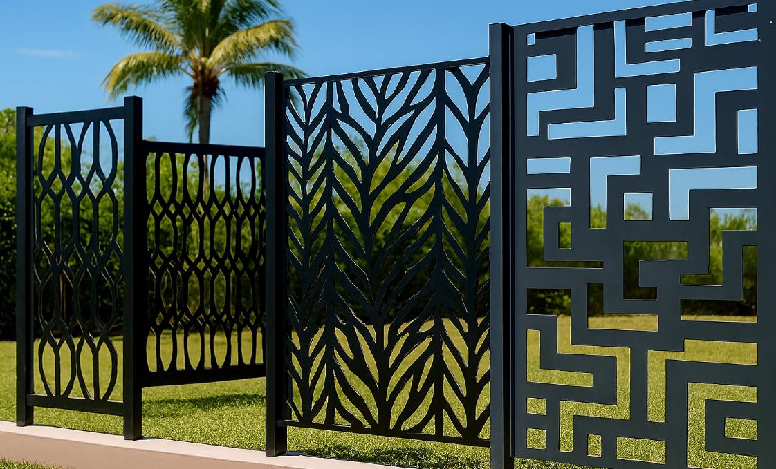 Modern Decorative Metal Fences on the Rise: A Look at West Palm Beach’s Latest Curb-Appeal Trend