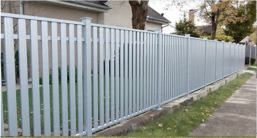 Aluminum fencing in Media and the art of setting limits without visually closing things off
