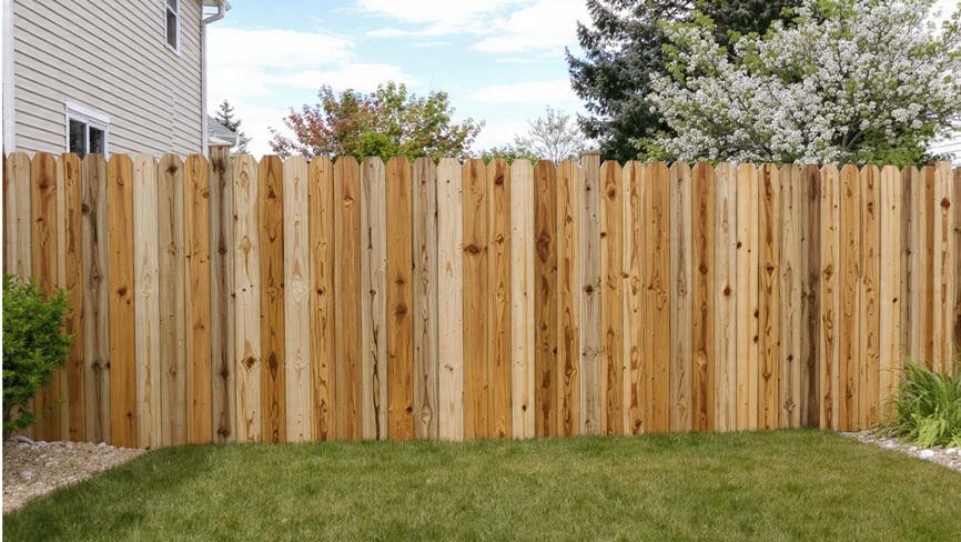 The influence of wood fencing on how outdoor zones naturally form across Media properties