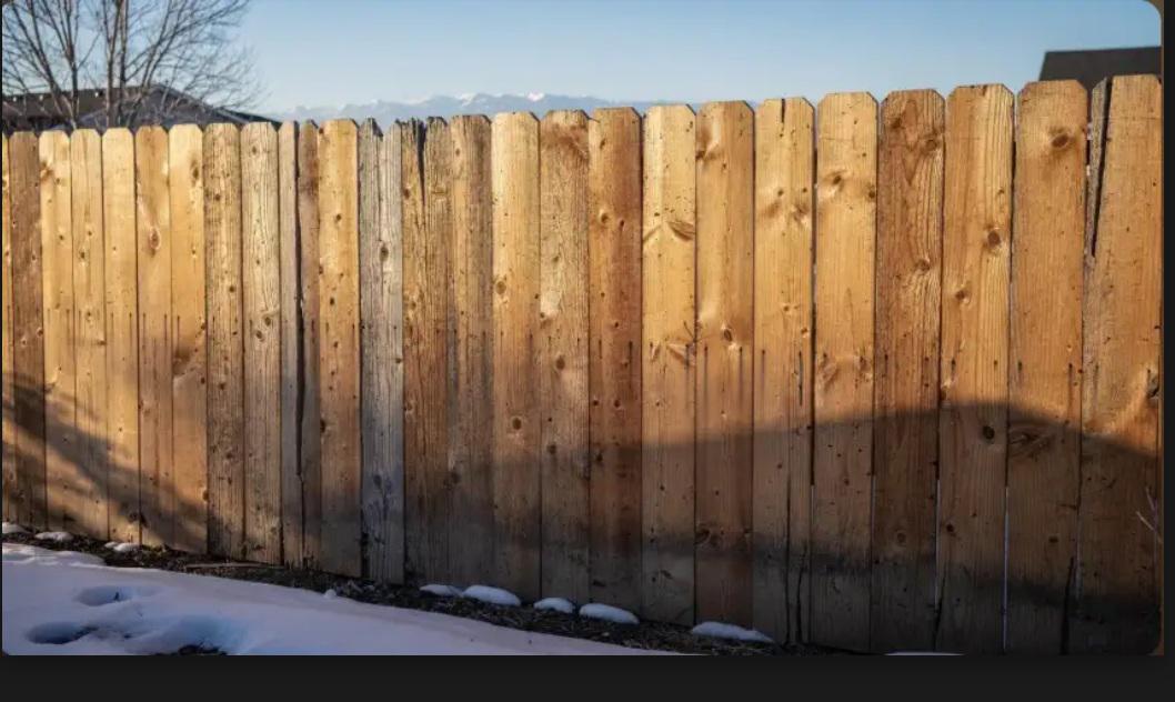 Freeze-thaw cycles and their long-term effect on wooden fencing across Denver properties
