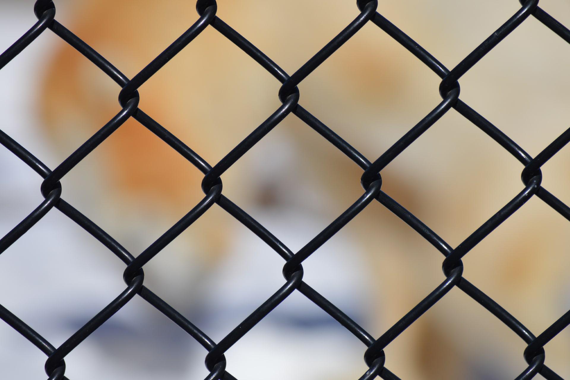 Spectra Bond vinyl-coated chain link fence by Top Rail Fence