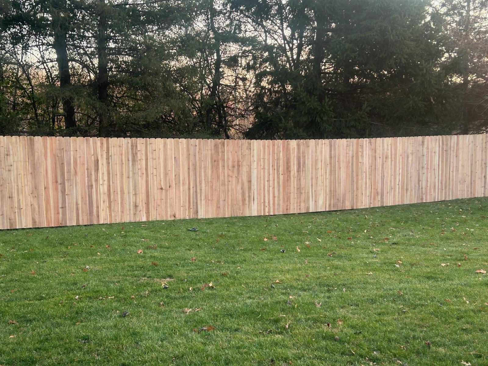 Stockade fencing