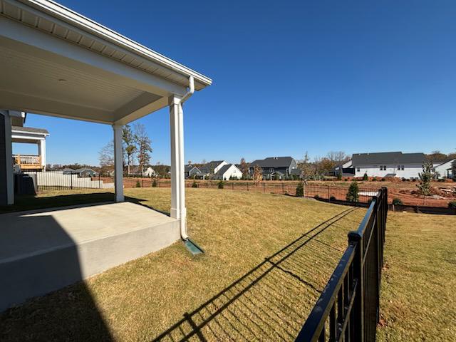ornamental metal fence installed by top rail fence north charlotte