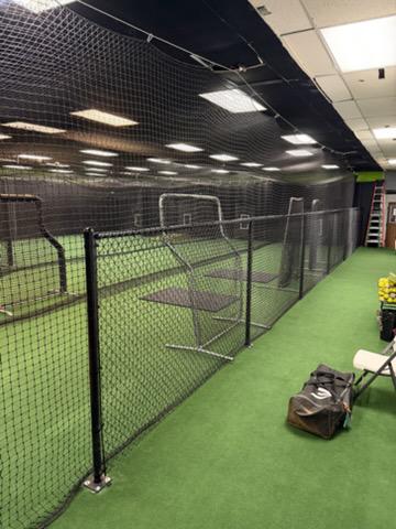 commercial fence installed by top rail fence
