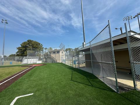 chain link fence installed by top rail fence