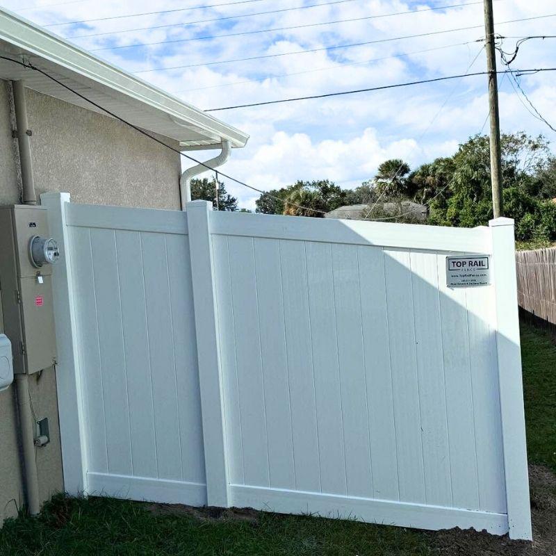 Vinyl Privacy Fence Installation-