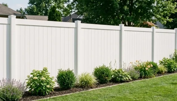 vinyl privacy fence