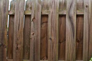 warped shadowbox fence