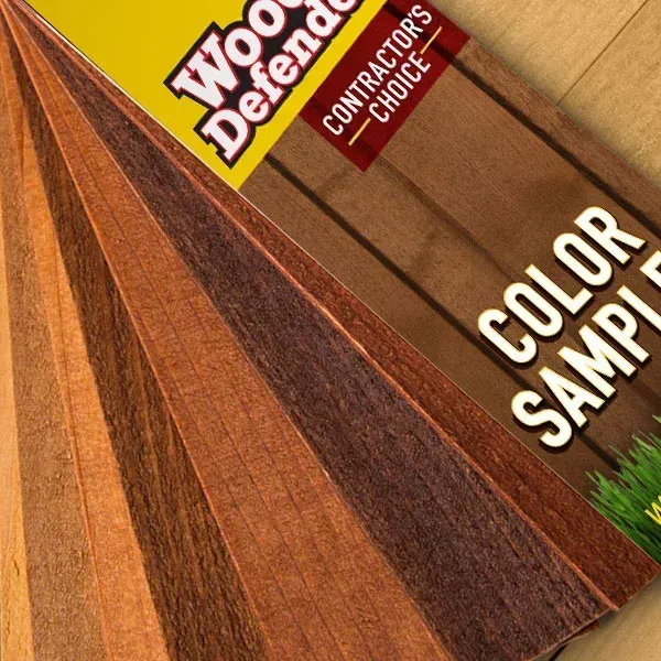 Wood Defender Color Sample Wheel