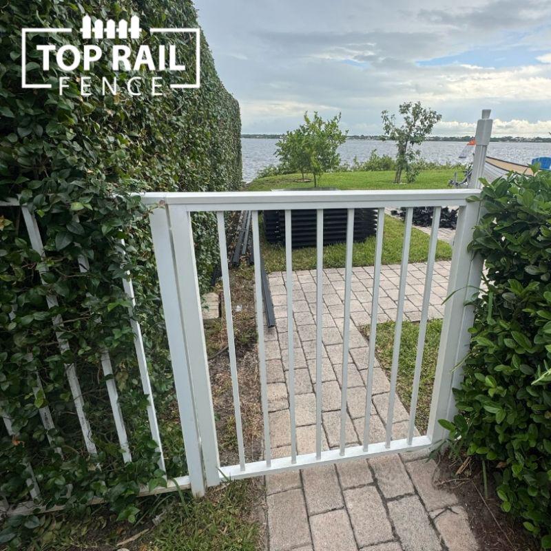 Aluminum Fence Installation