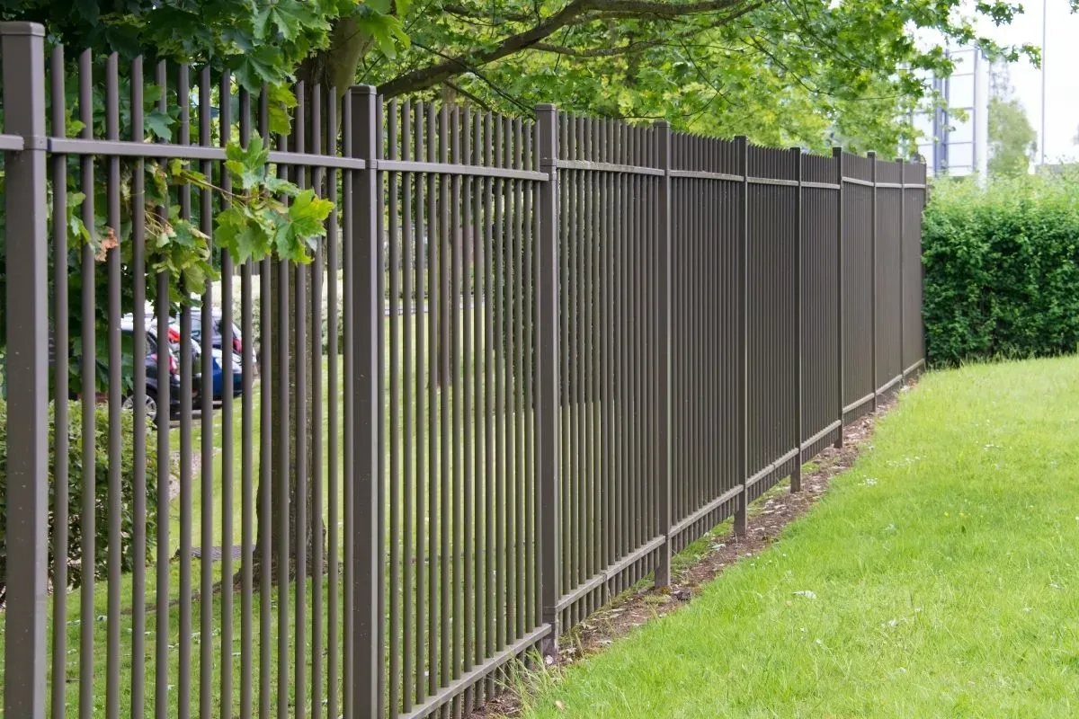 Front Yard Wrought Iron Fence Ideas