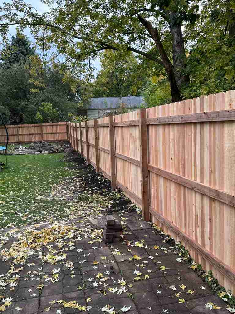 Wood Fence Post
