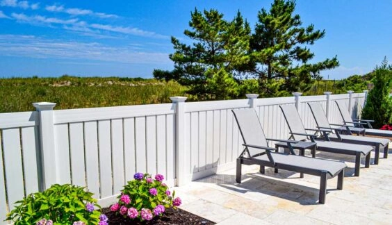 Vinyl Fencing from Top Rail Fence