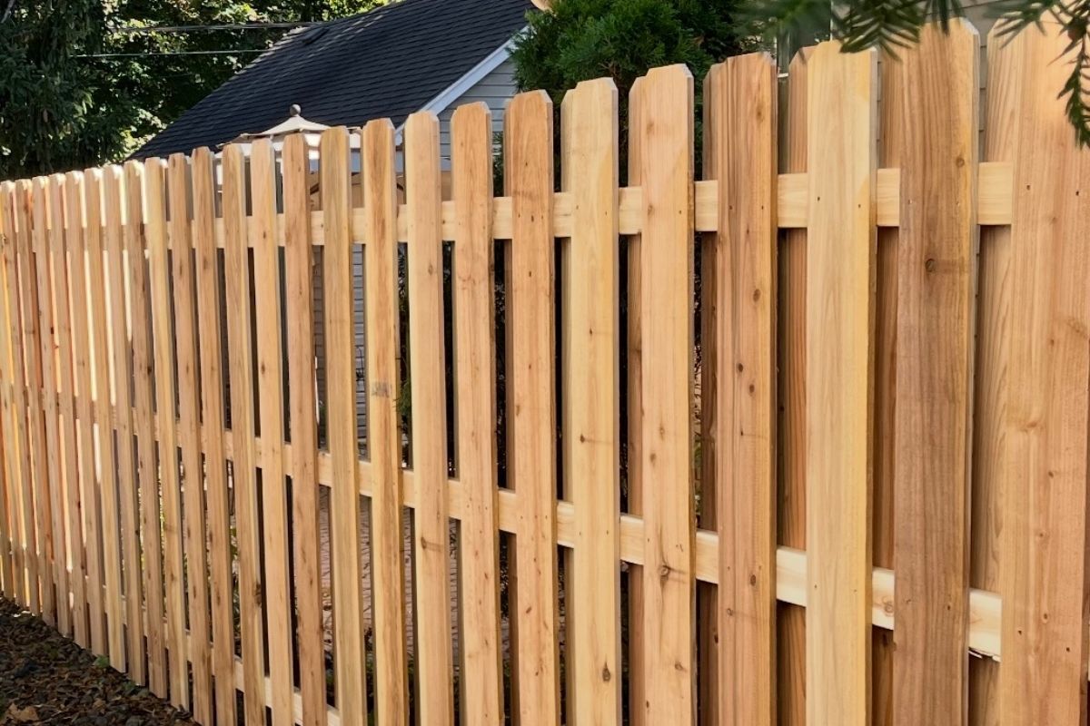 cedar shadowbox fence