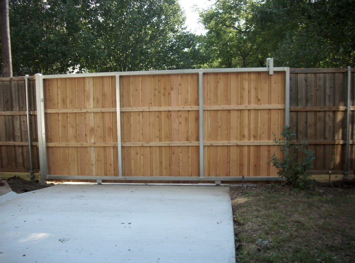 Sliding Fence Gate