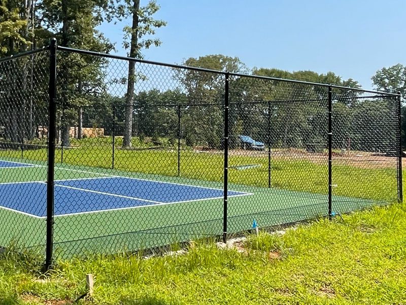 Chain link fence installation in Richmond, VA