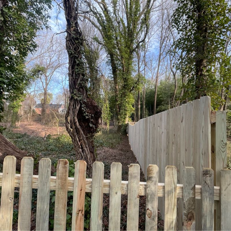dog-ear fences