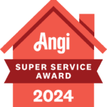Angi Super Service Award 2024 badge