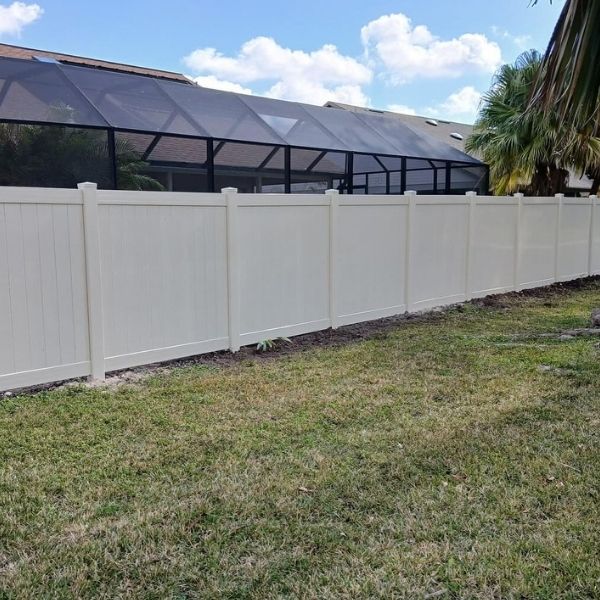White Vinyl Privacy 4