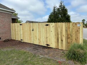 stockade fence