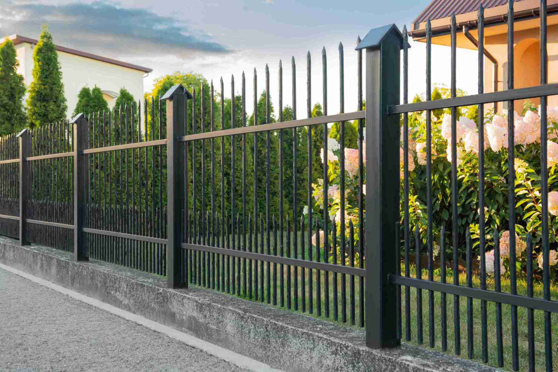 Puppy proof wrought iron fence hotsell