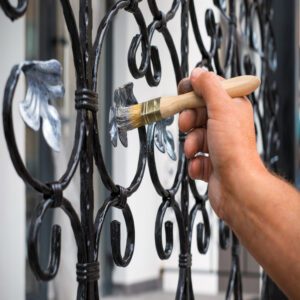 metal fence rustproof sealant paint