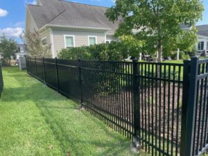 Aluminum puppy picket fence